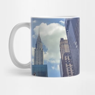 Skyscrapers City Street Manhattan NYC Mug